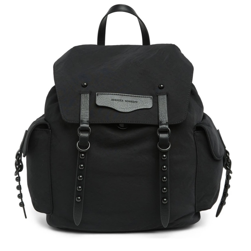 Rebecca Minkoff Bowie Nylon Backpack Black NWT